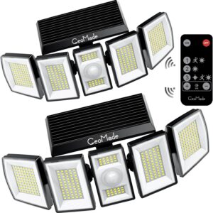 Solar Motion Lights Outdoor Waterproof 300 LED 2Pack