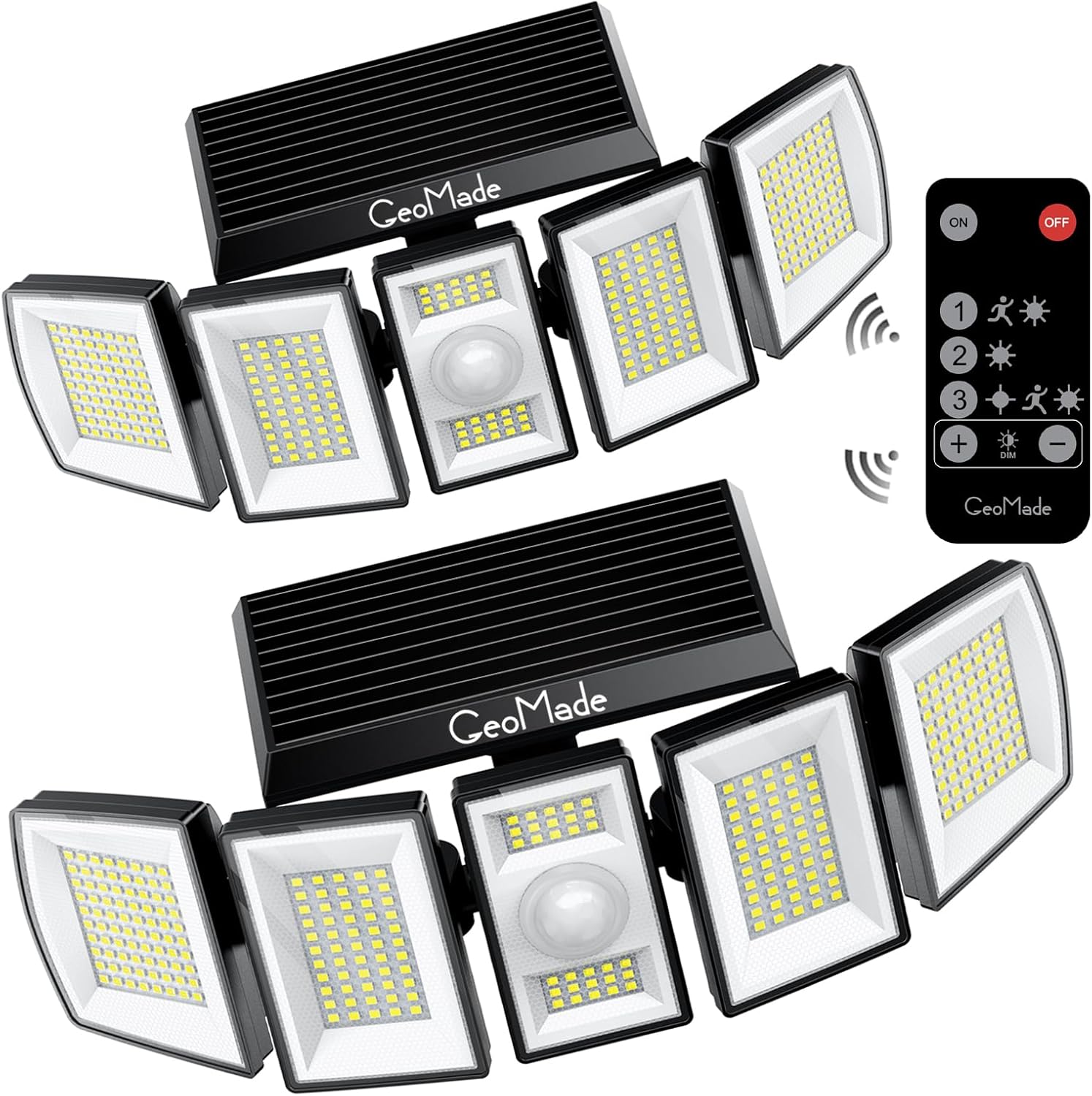 Solar Motion Lights Outdoor Waterproof 300 LED 2Pack